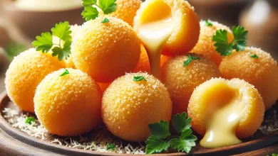 Bolinho de Tapioca com Queijo