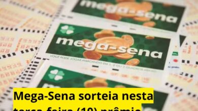 Mega-Sena sorteia nesta terça-feira (10) prêmio estimado em R$ 3,5 milhões