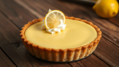 Torta de Limão Cremosa