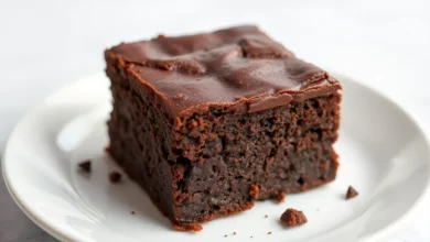 Brownie Clássico com Casquinha e Interior Fudgy