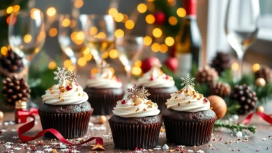 muffins de chocolate