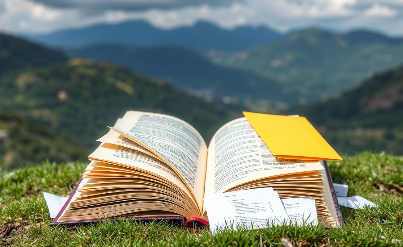 Materiais de estudo para concursos públicos.
