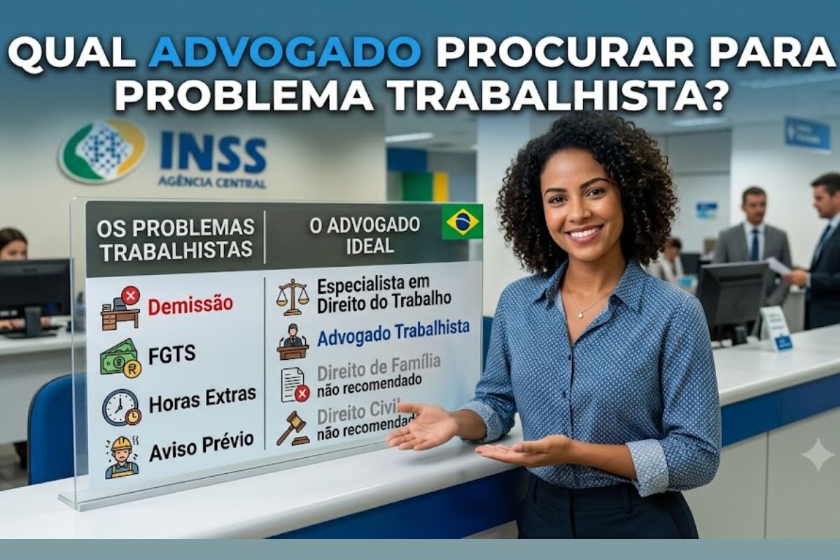 Qual advogado procurar para problema trabalhista