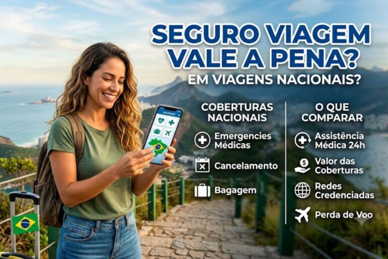 Seguro viagem vale a pena em viagens nacionais